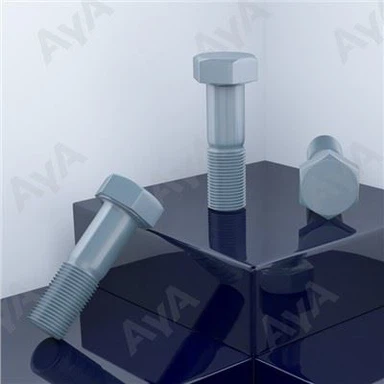 Halvtrådet sekskantbolt